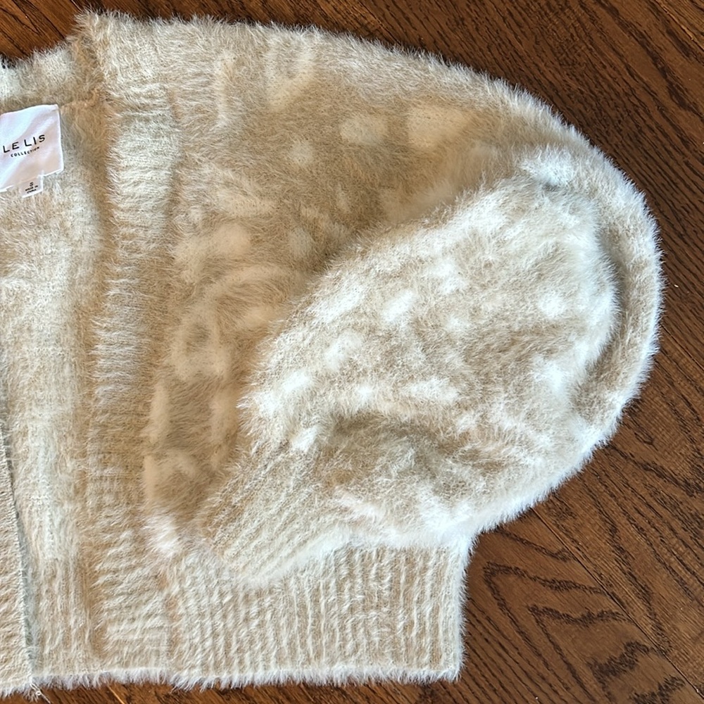 Soft, Plush Opened Front Sweater - image 3
